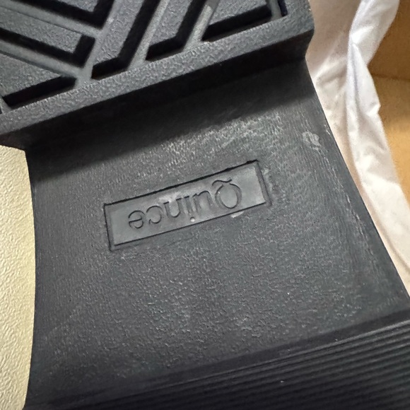 Quince Women's Stone Winter waterproof ankle rain boots - Picture 6 of 8